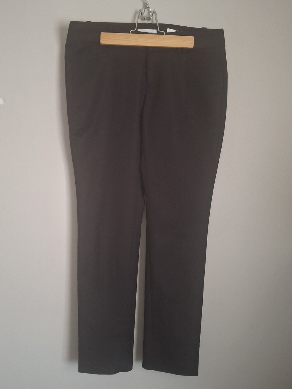 Calvin Klein NWT Black Straight Leg Trousers Dress Pants Size 4
